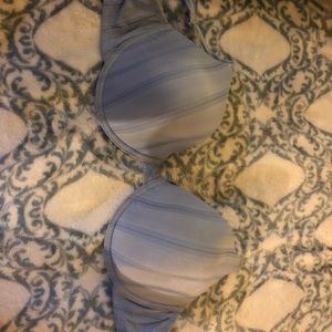 Blue bra